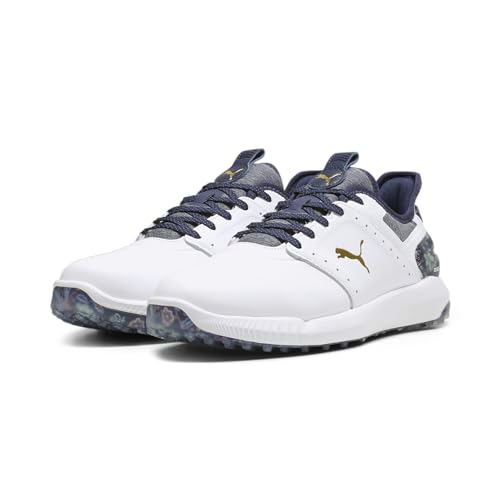 PUMA Herren X Liberty Ignite Elevate Golfschuh, White Navy, 45 EU PUMA Herren X Liberty Ignite Elevate Golfschuh, White Navy, 45 EU von PUMA