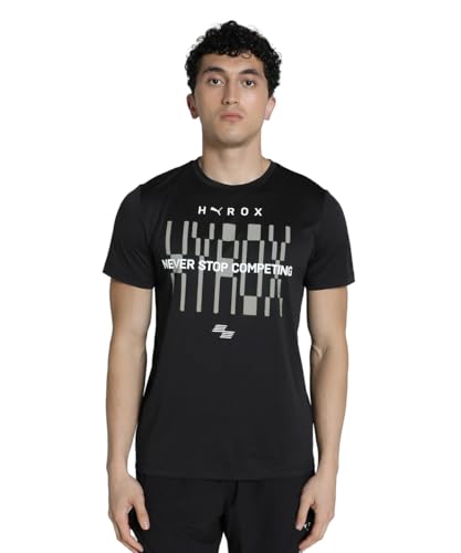 PUMA Herren x HYROX TAD T-Shirt L, Black von PUMA