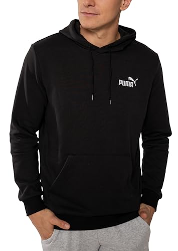 PUMA Hoodie Herren, Kapuzenpullover, Statement Deluxe Edition Hoody, Regular Fit, Schwarz, Größe XXL von PUMA