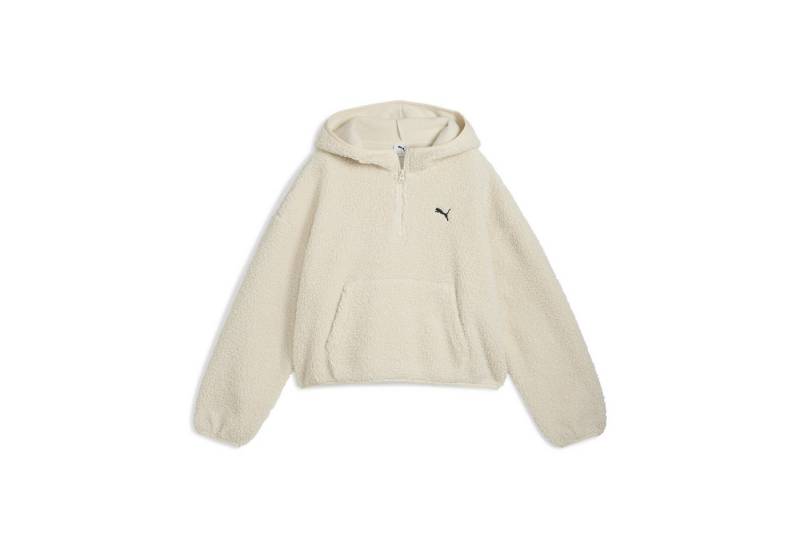 PUMA Hoodie Wardrobe Essentials Oversized Polarfleece Hoodie Damen von PUMA