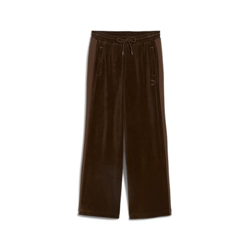 PUMA Iconic T7 Herren-Trainingshose aus Velours, Oversize-Größe, Espresso Brown Aw24, Mittel von PUMA