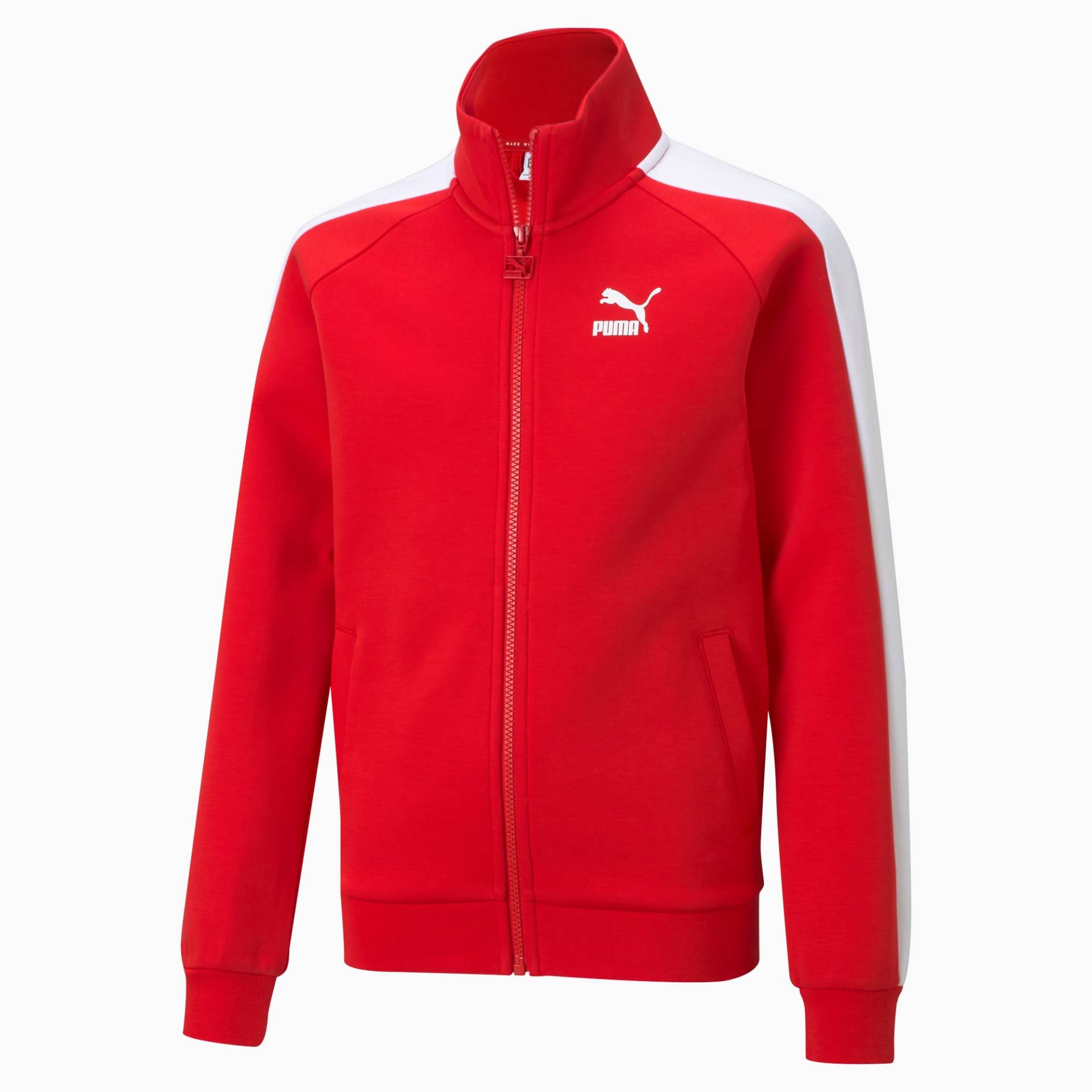 PUMA Iconic T7 Trainingsjacke Teenager Für Kinder, Rot, Größe: 110, Kleidung PUMA Iconic T7 Trainingsjacke Teenager Für Kinder, Rot, Größe: 110, Kleidung von PUMA