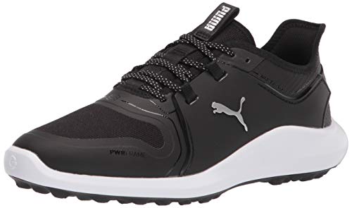 PUMA Herren Ignite Fasten8 Golfschuh, Black Silver White, 42 EU PUMA Herren Ignite Fasten8 Golfschuh, Black Silver White, 42 EU von PUMA