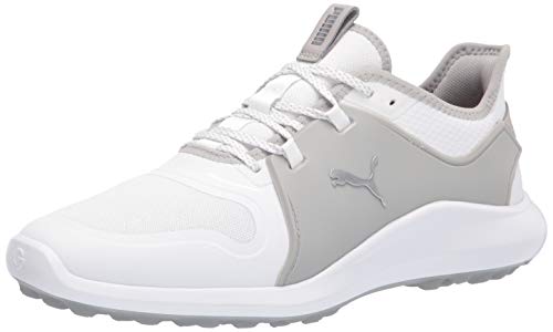 PUMA Herren Ignite Fasten8 Golfschuh, White Silver High Rise, 46 EU von PUMA