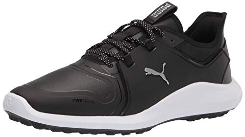 PUMA Herren Ignite Fasten8 Pro Golfschuh, Schwarz Silber Schwarz, 40.5 EU von PUMA