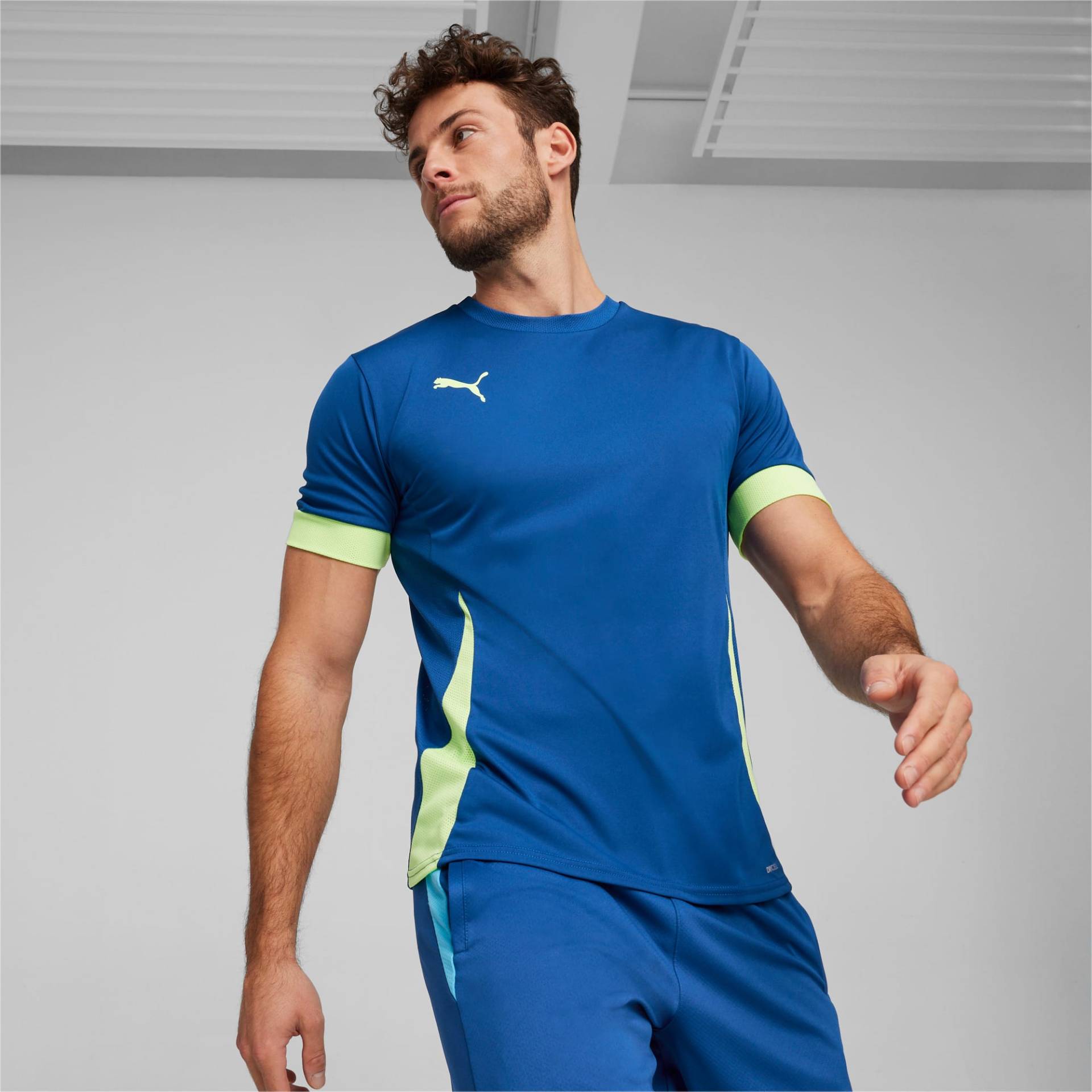 PUMA Individual Padel Trikot Herren, Blau, Größe: 3XL, Kleidung von PUMA