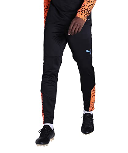 PUMA IndividualCUP Training Trainingshose Herren schwarz/Neonorange, M von PUMA