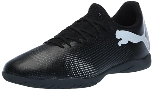 PUMA Indoor Trainer Soccer Shoes Herren Future 7 Play Hallentrainer Fußballschuhe, schwarz-weiß, Größe 45, 44.5 EU PUMA Indoor Trainer Soccer Shoes Herren Future 7 Play Hallentrainer Fußballschuhe, schwarz-weiß, Größe 45, 44.5 EU von PUMA