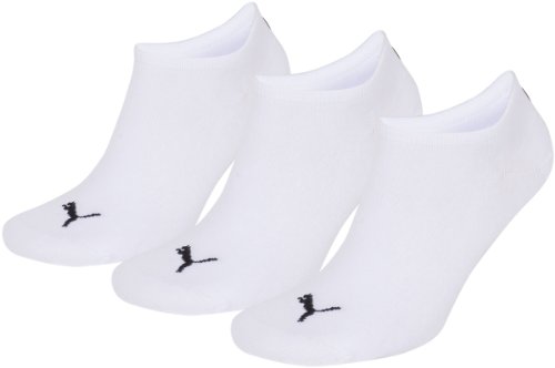 PUMA Invisible Unisex Sneakers Socken 9er Set 9 Paar - Weiß: Sockengröße: 39/42 von PUMA