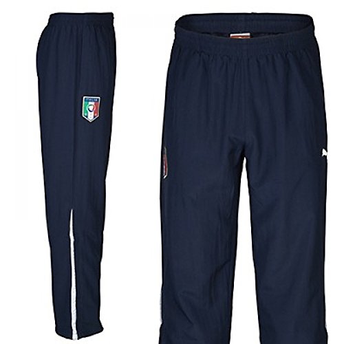 PUMA Italien FIGC Präsentationshose Trainingshose Navy (S) von PUMA