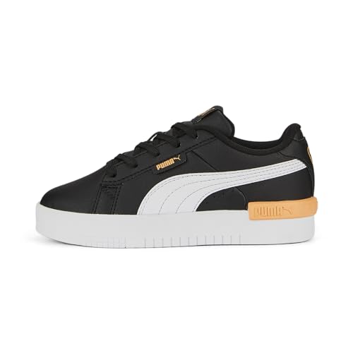 PUMA JADA PS Sneaker, Black White-ORANGE Peach, 31 EU von PUMA