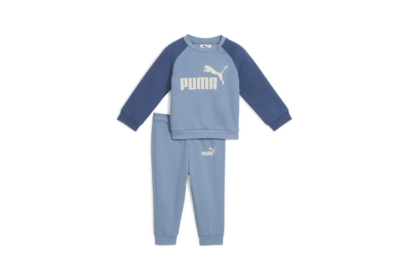 PUMA Jogginganzug Minicats Essentials Raglan Crew Set Kinder von PUMA
