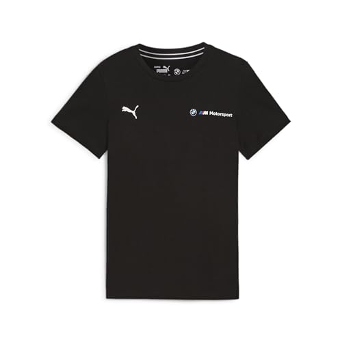 PUMA Jugendliche BMW M Motorsport ESS+ Logo T-Shirt 110, Black von PUMA