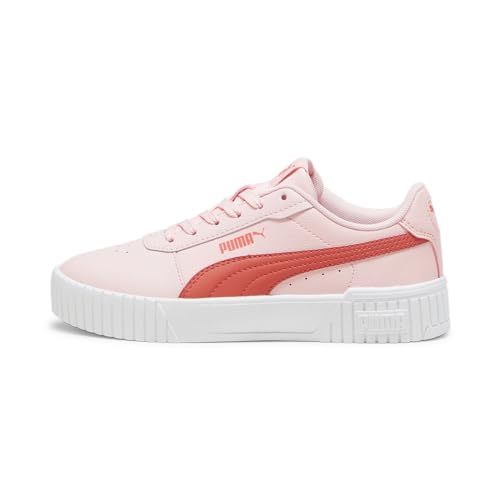 PUMA Mädchen Carina 2.0 Sneakers 37.5Whisp of Pink Active Red White von PUMA