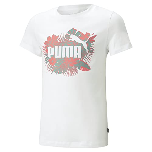 PUMA Jugendliche Essentials+ Flower Power T-Shirt 176White von PUMA