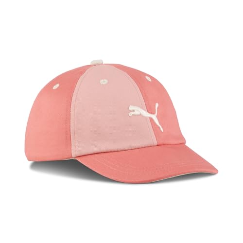 PUMA Jugendliche Essentials Dad Cap Jugendlicher, Peach Frost Pink Fruit Red von PUMA
