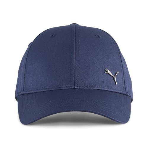 PUMA Jugendliche Essentials Metal Cat Baseball-Cap Kind, Navy Blue von PUMA