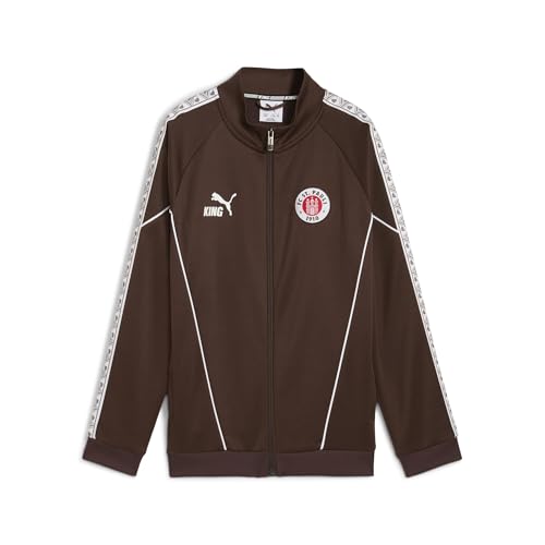 PUMA Jugendliche FC St. Pauli King Anthem Jacke 116, Espresso Brown White von PUMA