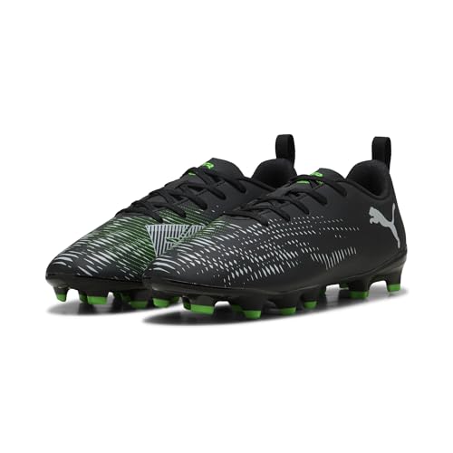 PUMA Jugendliche Future 8 Play FG/AG Fußballschuhe 38 Black Cool Light Gray Fluo Green von PUMA