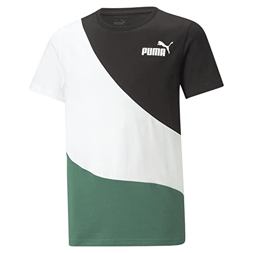 PUMA Jugendliche Power CAT T-Shirt 140Vine Green von PUMA