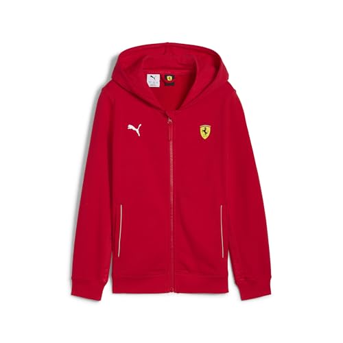 PUMA Jugendliche Scuderia Ferrari HP Race Hoodie 140, Rosso Corsa Red von PUMA