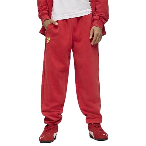 PUMA Jugendliche Scuderia Ferrari Sportswear Jogginghose 116, Rosso Corsa Red PUMA Jugendliche Scuderia Ferrari Sportswear Jogginghose 116, Rosso Corsa Red von PUMA
