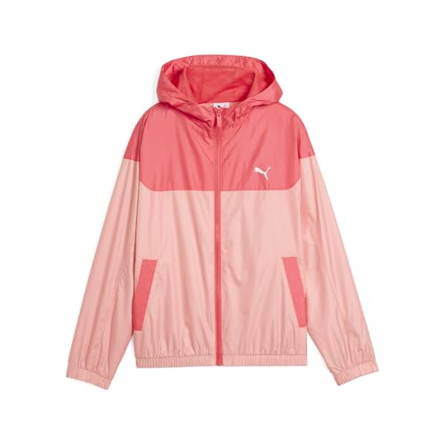 PUMA Jugendliche Windjacke mit Meshfutter 152 Pink Fruit von PUMA