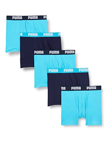 Puma Children Unisex Boxer Unterwäsche, Blau, 146-152 EU von Puma