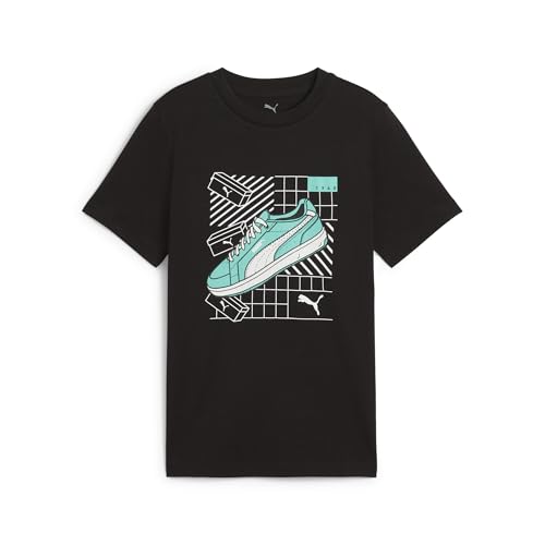 PUMA Jungen Graphics T-Shirt IV 128, Black PUMA Jungen Graphics T-Shirt IV 128, Black von PUMA