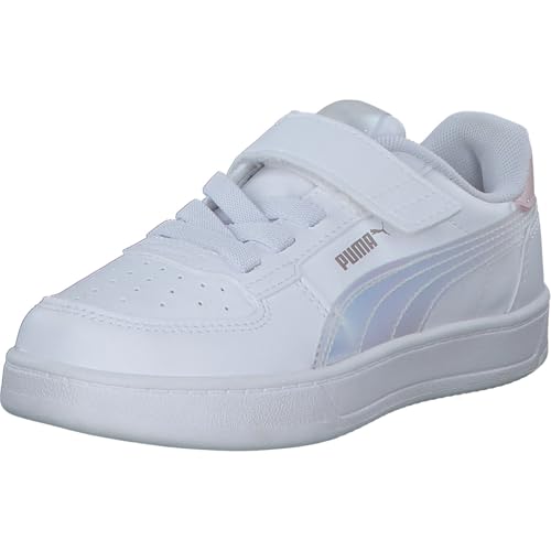 PUMA Jungen Mädchen CAVEN Holo 2.0 AC+ PS Sneaker, White-Mauve Mist Silver, 29 EU von PUMA