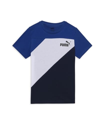 PUMA Jungen Power T-Shirt 152Club Navy Blue von PUMA