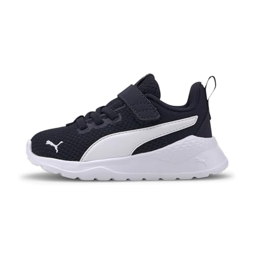 PUMA Jungen Unisex Kinder Anzarun Lite Ac Inf Sneaker, Peacoat White, 27 EU von PUMA