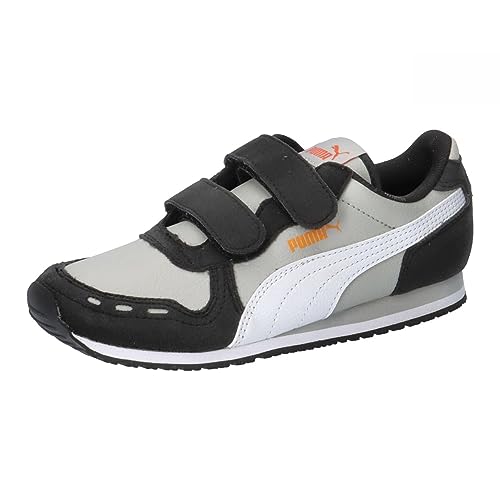 PUMA Unisex Kinder Cabana Racer Sl 20 V Ps Sneaker, Ash Gray Puma White Puma Black, 34 EU PUMA Unisex Kinder Cabana Racer Sl 20 V Ps Sneaker, Ash Gray Puma White Puma Black, 34 EU von PUMA