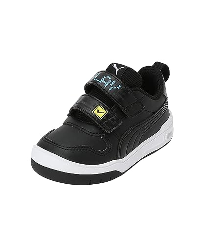 PUMA Jungen Unisex Kinder MULTIFLEX SL Let's Play V INF Sneaker, Black Black-Regal Blue, 24 EU von PUMA