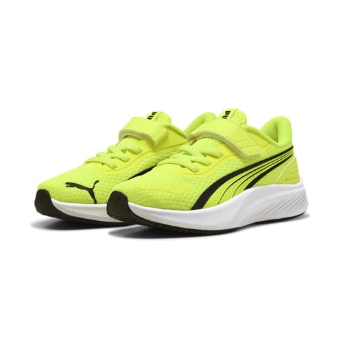 PUMA Jungen Unisex Kinder Pounce LITE AC+ PS Sneaker, Yellow ALERT Black White, 28 EU PUMA Jungen Unisex Kinder Pounce LITE AC+ PS Sneaker, Yellow ALERT Black White, 28 EU von PUMA