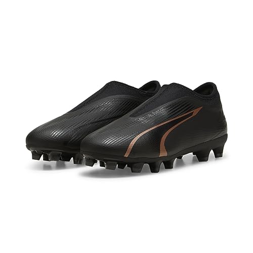 PUMA Jungen Unisex Kinder Ultra Match LL FG/AG Jr Soccer Shoe, Black-Copper Rose, 28 EU von PUMA