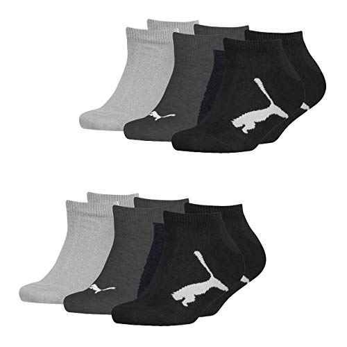 PUMA KIDS BWT SNEAKER Socken Multipack 6er Pack (as3, numeric, numeric_27, numeric_30, regular, schwarz) von PUMA