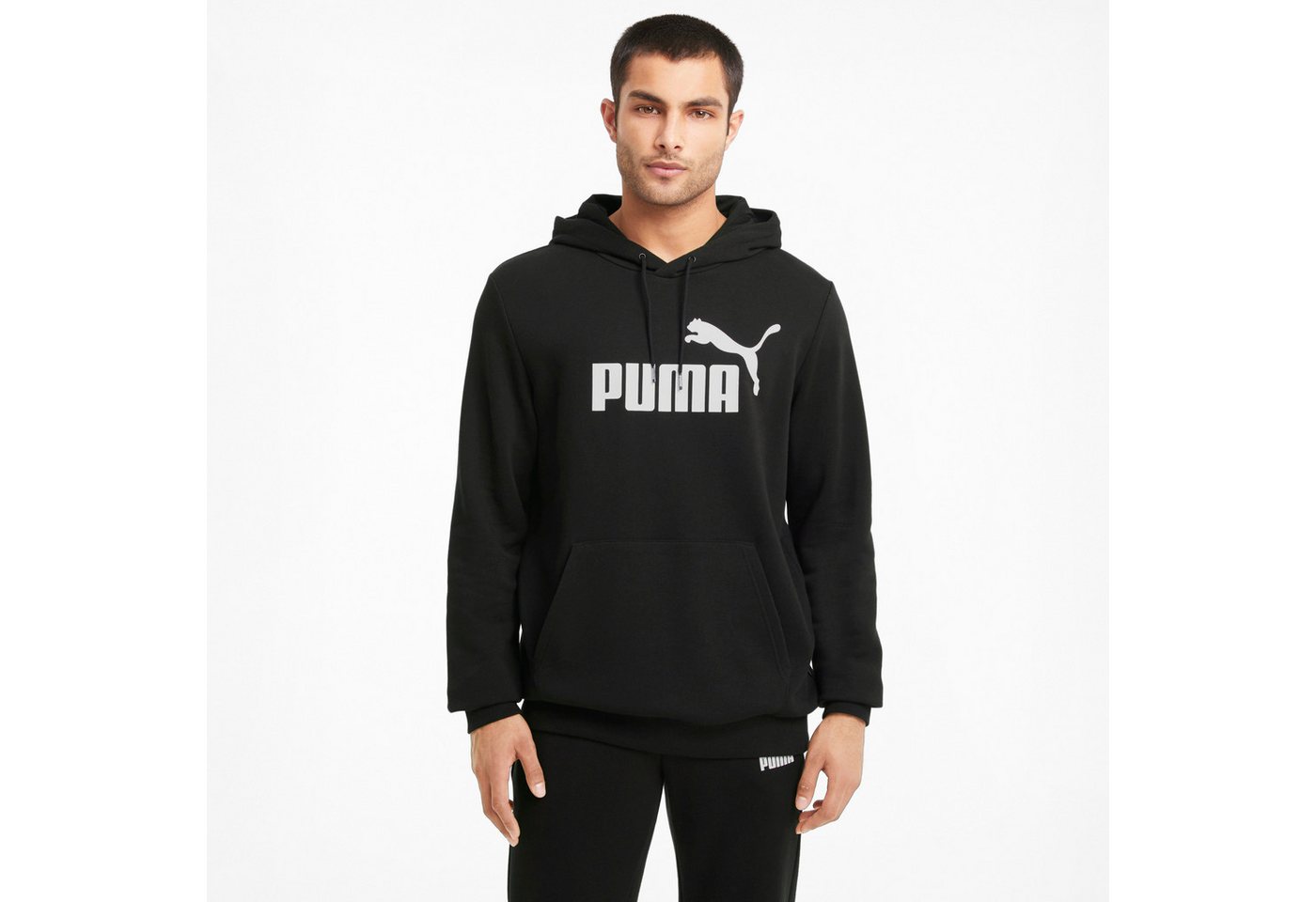 PUMA Kapuzensweatshirt ESS BIG LOGO HOODIE TR sportlicher Stil, mit Kängurutasche, Regular Fit von PUMA