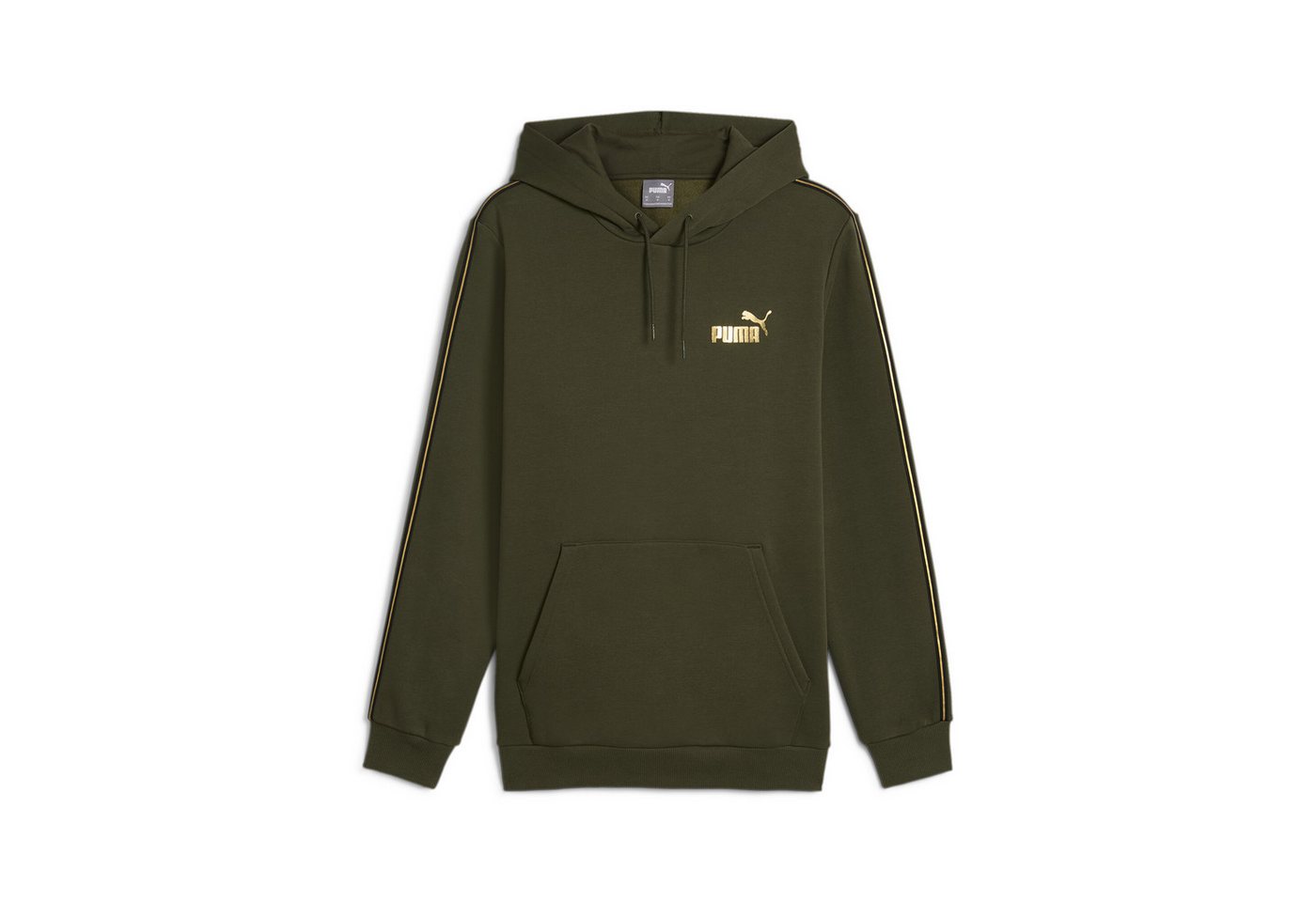 PUMA Kapuzensweatshirt ESS TAPE MINIMAL GOLD HOODIE FL mit verstellbarer Kapuze, mit WarmCELL-Technologie, Relaxed Fit von PUMA