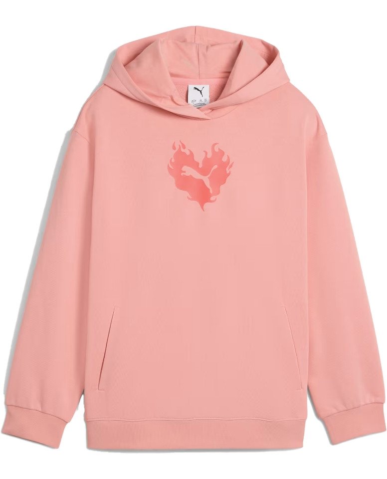 PUMA Kapuzensweatshirt Puma FLAMING LOVE Hoodie für Kinder von PUMA