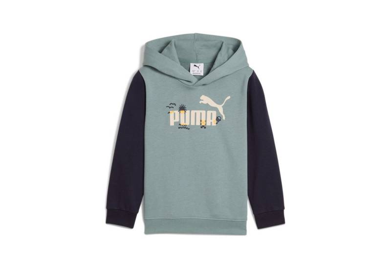 PUMA Kapuzensweatshirt SANDY ADVENTURES HOODIE TR PS für Kinder, mit Kapuze, gerippte Bündchen und Bund von PUMA