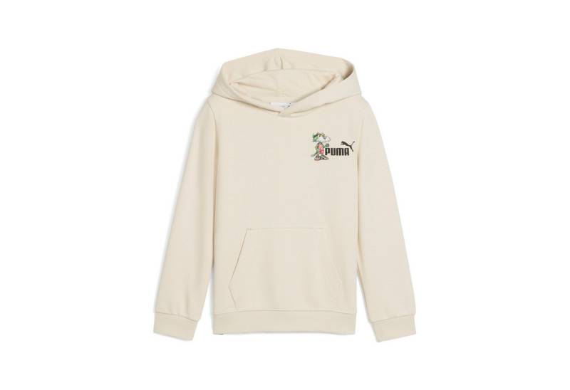 PUMA Kapuzensweatshirt SUPER HOODIE PS für Kinder, mit Kapuze, mit Print-Applikationen, sportlicher Stil von PUMA