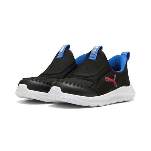 PUMA Kinder Fun Racer 2 SLIPTECH Schuhe Klein 24, Black for All Time Red von PUMA