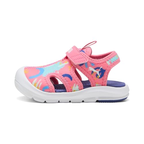PUMA Kinder Fun Racer Sandalen 25 Magic Rose Blue Crystal Pink von PUMA