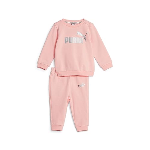 PUMA Kinder MINICATS ESS+ Trainingsanzug Klein 104Peach Smoothie Pink von PUMA