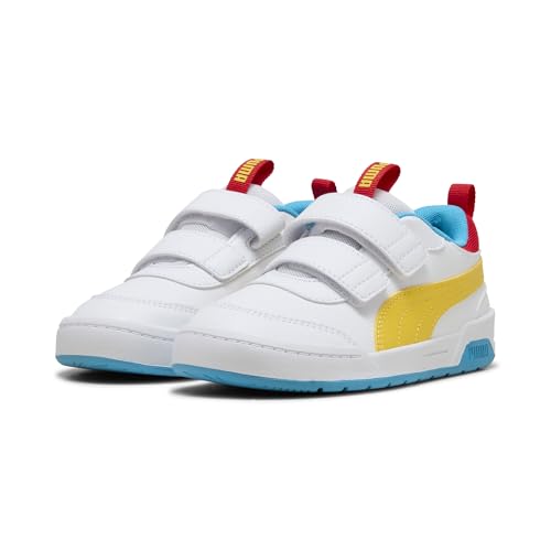 PUMA Kinder Multiflex 2 Colour Sneakers 30, White Pelé Yellow PUMA Kinder Multiflex 2 Colour Sneakers 30, White Pelé Yellow von PUMA