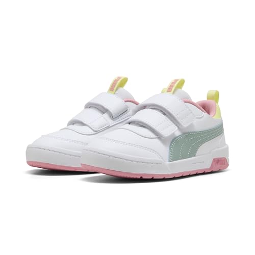PUMA Kinder Multiflex 2 Colour Sneakers 34, White Light Moss Green PUMA Kinder Multiflex 2 Colour Sneakers 34, White Light Moss Green von PUMA