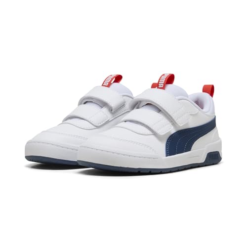 PUMA Kinder Multiflex 2 Sneakers 32, White Persian Blue PUMA Kinder Multiflex 2 Sneakers 32, White Persian Blue von PUMA