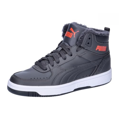 PUMA Kinder Sneaker Rebound Joy Fur Jr 375477 Asphalt-High Risk Red 37.5 PUMA Kinder Sneaker Rebound Joy Fur Jr 375477 Asphalt-High Risk Red 37.5 von PUMA