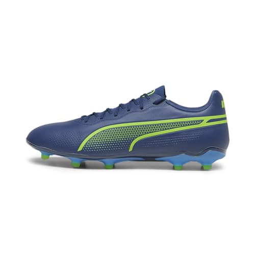 PUMA King Pro FG/AG Fußballschuh Herren blau/grün, 7.5 UK - 41 EU von PUMA